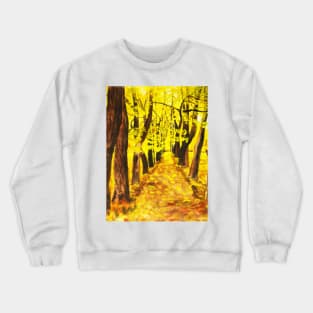 Yellow alley Crewneck Sweatshirt